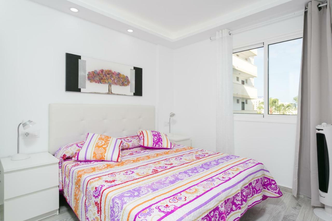408 Enchanting El Dorado Accommodation, Sea View! Playa de las Americas  Luaran gambar