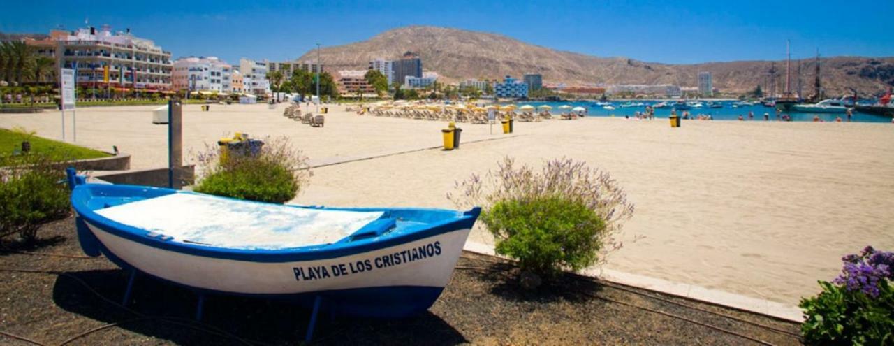 408 Enchanting El Dorado Accommodation, Sea View! Playa de las Americas  Luaran gambar